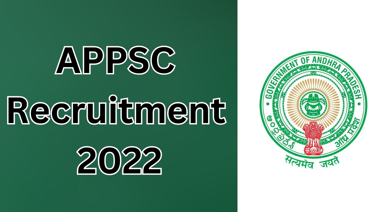 APPSC Recruitment 2022