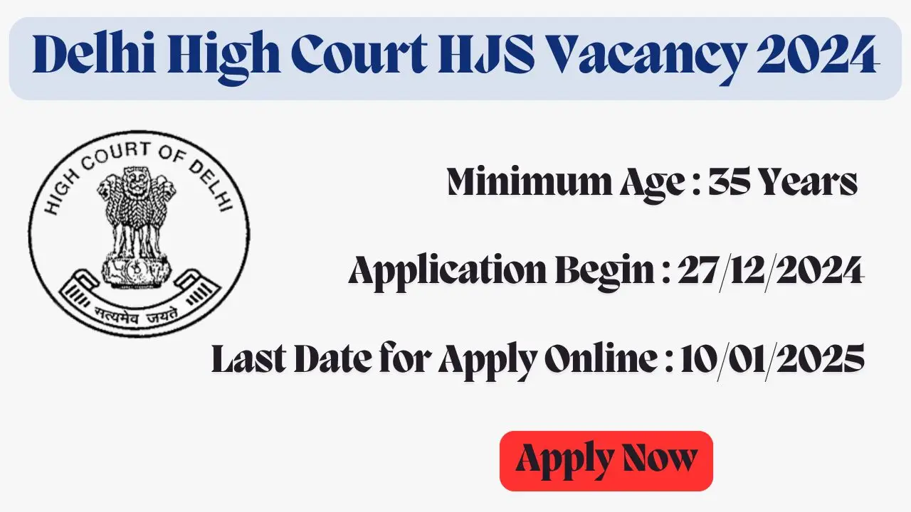 delhi high court hjs vacancy