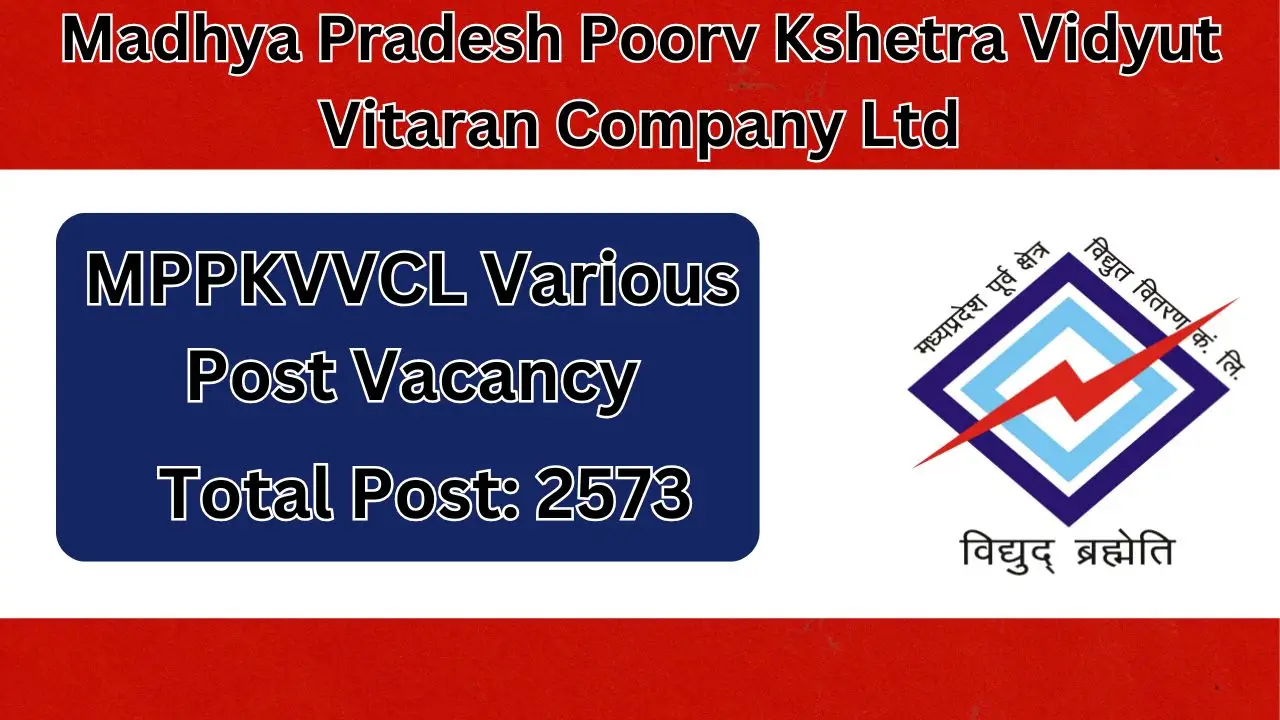 MPPKVVCL Various Post Vacancy